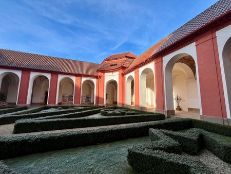 Museum and of the Northern Pilsen Region at Marianska Tynice. Baroque. Built in the 18th century.