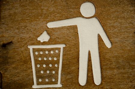 Warning signの写真素材