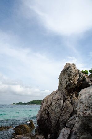 Stone beachの写真素材