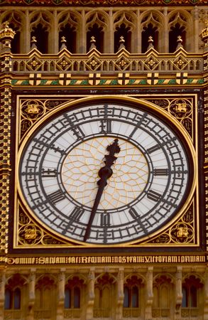 Face of Great Clock of Westminster
