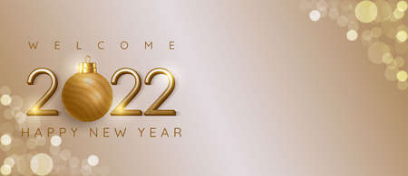 Happy new year 2022 modern design with text space suitable for banner new year celebration
