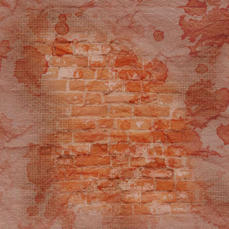 Red grunge background for design or photoの写真素材