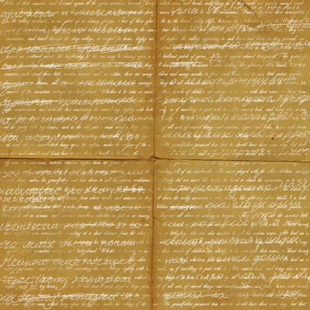 Brown background with white text for design の写真素材