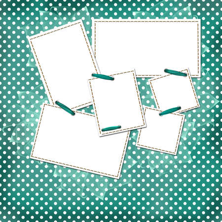 Congratulation green card with sheets for design
の写真素材