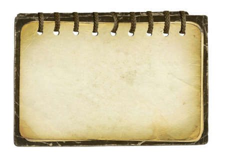 Old album for design on isolated background
の写真素材