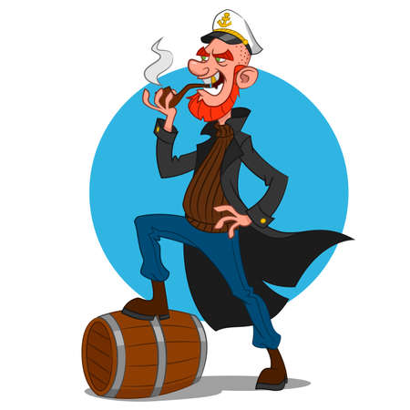Sea dog. Vector illustration.のイラスト素材