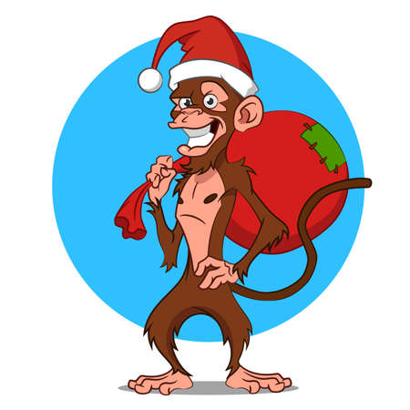 funny monkey. のイラスト素材