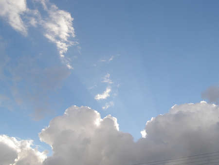 cloudy skyの写真素材
