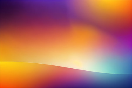 abstract background with soft gradients and rainbow colors, vector illustrationの素材