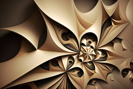 abstract fractal. Fractal art background for creative design. Decoration for wallpaper, desktop, poster, cover booklet. Print for clothes, t-shirt. creative illustration for designの素材