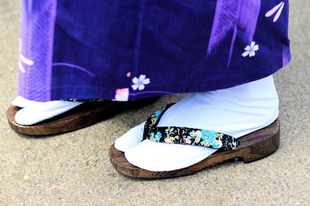 Japanese Getaの写真素材