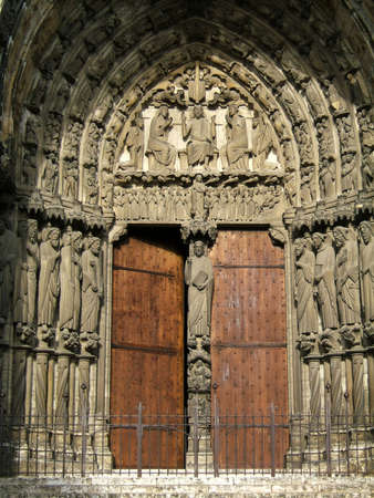 Church entranceの写真素材