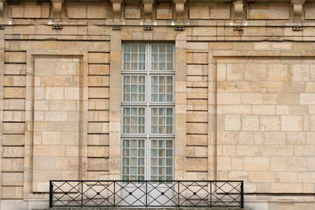 Stylish residence windows and balcony