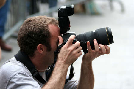 Photographer at work