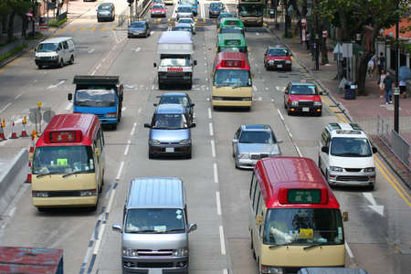 Road in Hong Kong