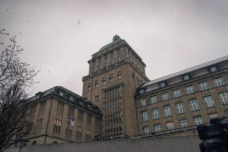 Zurich, Switzerland - January 28.2017: University of Zurichのeditorial素材