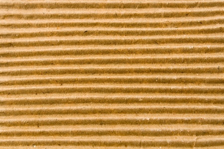 Texture of brown corrugate cardboard as background の写真素材