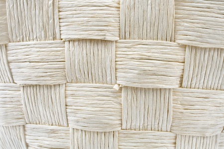 Woven straw pattern textureの写真素材