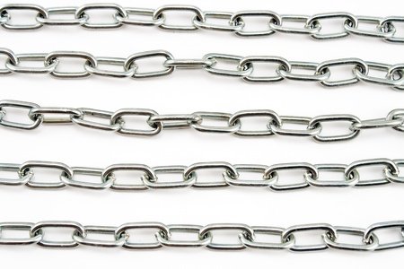 Metal chain backgroundの写真素材