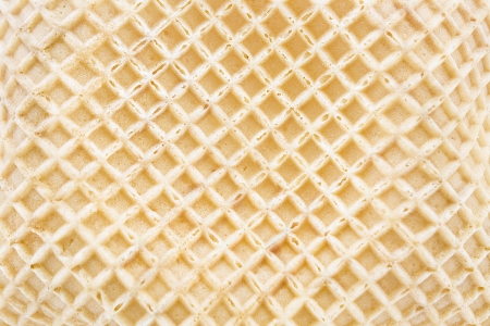 Ice cream cone texture as backgroundの写真素材