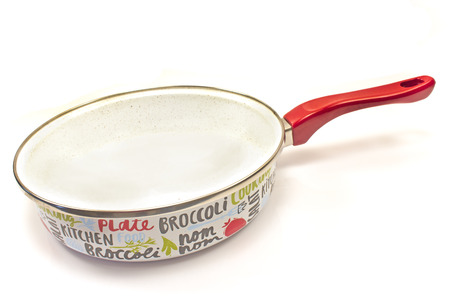 Cooking pot isolated on white backgroundの写真素材