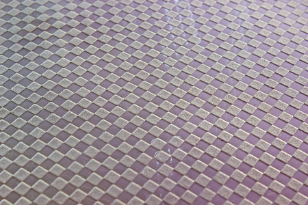 Gray plastic pattern as background
