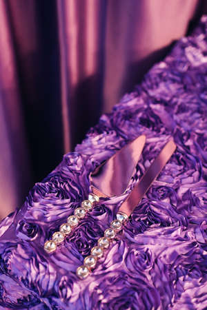 Instruments for wedding cake cuttingの写真素材