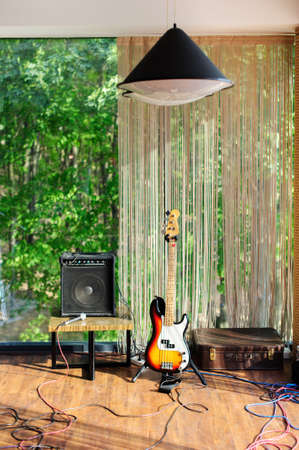 Musical instruments. Electric guitarsの写真素材