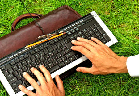 present-day internet technology allow receive intelligence in intelligence dot sphereの写真素材