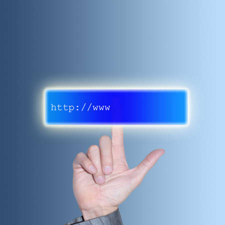 Electronic the Internet mail delivers the sent information to the addressee instantlyの写真素材