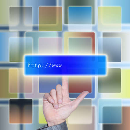 Electronic the Internet mail delivers the sent information to the addressee instantlyの写真素材