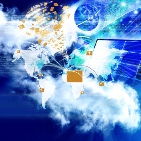 E-mail delivers your letter in any point of a planet