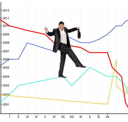 The successful businessman does not hide a secret of the success in financial business