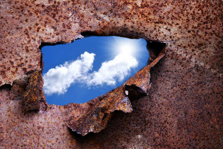 The newest industrial technologies will save up mankind from corrosionの写真素材