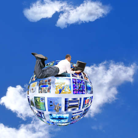 Internet conceptの写真素材