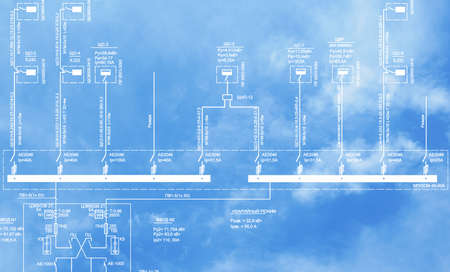 Engineering construction designingの写真素材