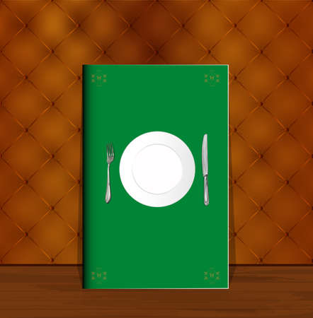 Design menu food your restaurant Vector backgroundのイラスト素材