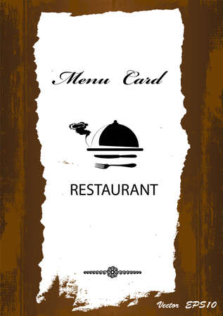 Brochure menu for restaurant, cafeのイラスト素材