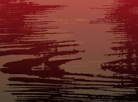 Abstract dark wooden texture Vectorのイラスト素材