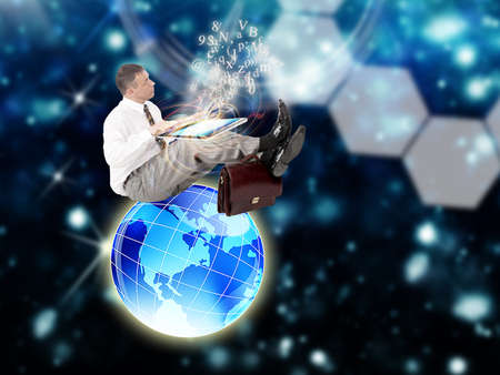 Internet technologies Conceptの写真素材