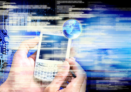 Globalization connection Internet technologies