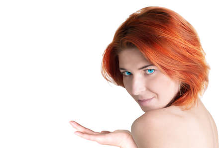 Beauty Spa Woman Portrait Youth and Skin Care Concept