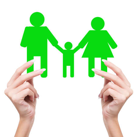 Happy Family Happiness Conceptの写真素材