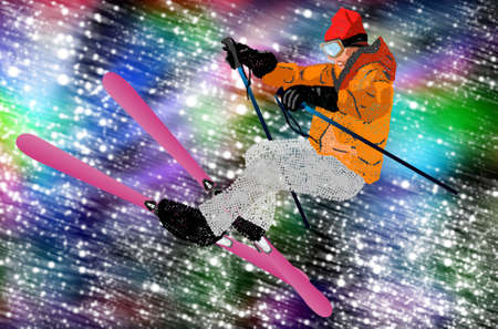 Holiday Sport Freestyle Skiing Mountain skiing Extreme Snowboarding の写真素材