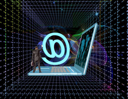 Creation Internet technology.Connectionの写真素材