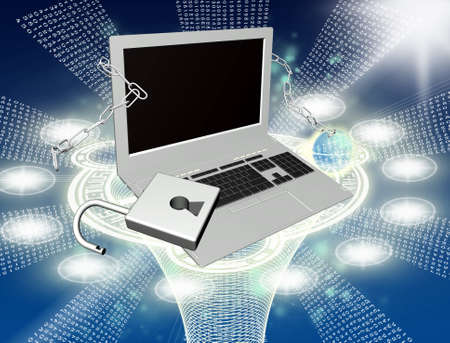 Security computer technologies.safety internet