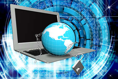 Security computer technologies.safety internet