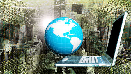 Internet technologies.Science.Connectionの写真素材