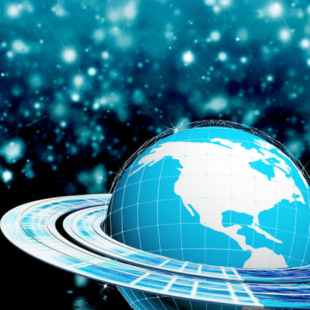 Internet technologyの写真素材