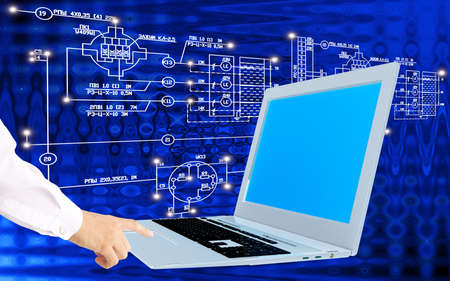 Global  innovative engineering computes Internet designing  for construction business